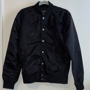 Men’s Black Bomber Jacket